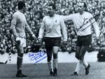 Alan Gilzean & Dave MacKay Authentic Signed 16x12 Spurs Football Photo AFTAL COA