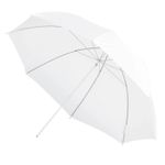 PORTAFLASH studio umbrella brolly translucent white diffuser 33in / 84cm