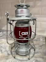 Rare CSX W. T. Kirkman Watchman Lantern Red Globe 2012 Commemorative...