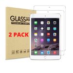 2 Pack Ipad Tempered Glass Screen Protector 9.7 10.2 9th 8th 7 6 5 Generation