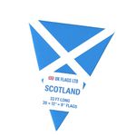 Rugby Nations  33FT Scotland Flags Blue Saltire Triangle  Bunting