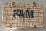 Fortnum & Mason F&M Small Genuine  Wicker Basket Hamper