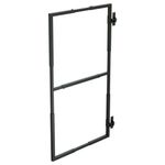 Adjustable Gate Frame Kit Hinges Gatemate Steel Garden Fence Door Build Set New