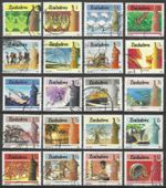 Zimbabwe. 1985 National Infrastructure. 20 Used Values to $1. SG 659etc