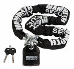 Heavy Duty Motorcycle Mammoth PadLock And Chain 1.2m Security Scooter Motocross
