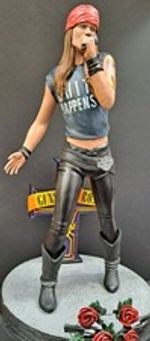 Guns N Roses Axl Rose 12" FIGURE + Base 1/6 Scale Figurine 3D Printed Statue New