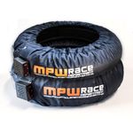 MPW Race Dept Digital Superbike Tyre Warmers 120/160 - Dark Grey
