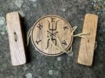 STROPHOLOS / IYNX - Carved in Solid Oak (Hekate Spinning Wheel)