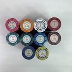 Hot Monte Carlo Cash Currency Poker Club - 50 x 14g Premium Clay Poker Chips