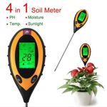4 in 1 Soil Meter pH Temperature Light Soil Meter Humidity New