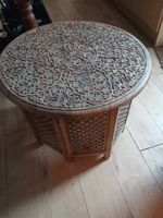 Handmade Indian IOctagonal Table Stunning Inlay Work