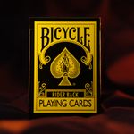 Bicycle® Reverse (Yellow) Playing Cards