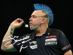 Peter Wright Signed Autograph 6x4 PHOTO Pre Print Darts