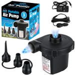 Electric Air Pump Inflator for Inflatables Camping Bed Mattress Swimming Pool