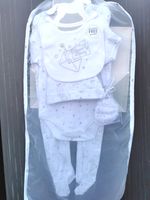 Baby Unisex Layette Clothing Gift Set 'Special Delivery' 6 Piece NB 0-3 3-6M