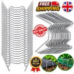 W Clips for Greenhouse Window Glass Panes Stainless Steel Wire Glazed Clip