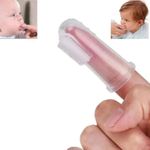 Baby Finger Toothbrush Soft Silicone Oral Hygiene Brush for Newborn Care UK