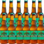 Avalon Spanish Sidra Cider 12 Pack - 330ml Semi-Dry 4.1% ABV - Fresh Fruity