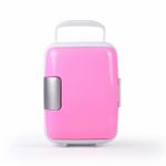 Mini Fridge Compact Mini Refrigerator Lightweight for Dorm Room, Car, Students