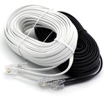 RJ11 to RJ11 ADSL Cable Modem Router Sky Broadband BT Telephone Lot