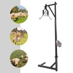 Carbon Steel Hunting Hoist Rack Height Adjustable Hunting Hoist Rack Max 1000lbs