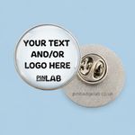 25mm Custom Personalised Pin Badges Produced to your Design / Text / Logo