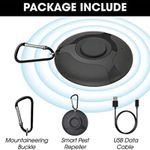 Ultrasonic Mosquitoes Reject Repeller Anti Bug Insect Repellent USB Rechargeable