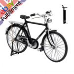 New Mini Bicycle Model Kit Miniature 1:10 Scale Retro Bicycle Alloy Bicycle Toy