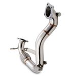 STAINLESS EXHAUST FRONT DECAT DOWNPIPE FOR FORD FIESTA 1.0 ECOBOOST ZETEC 13-17