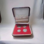 1893Queen Victoria Maundy Set 1d 2d 3d 4d Sterling Silver .925