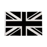 Flagtex Union Jack Black Flag Black Union Jack with Eyelets