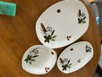 Riverside Stylecraft Midwinter plater 35cm x 28 cm , 30cm x 25 cm dish 20cm