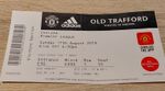 TICKET STUB- MANCHESTER UNITED V CHELSEA-PREMIER LEAGUE-AUGUST 2019