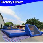 12m-20m Inflatable Soccer Field Football Pitch Court Playground For Adults Kids
