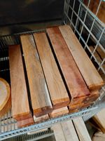Yew Spindle Wood Blank 12" x 2" x 2" for Woodturning