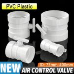 PVC Duct Manual Volume Damper Exhaust Ventilation Air Control Valve Balancing