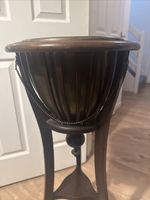 Antique Wooden Plant Stand Jardinière Vintage Home Decor