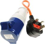 Travel Camping Boat Caravan Motorhome 230V UK Main Hook up Adaptor Lead Cable