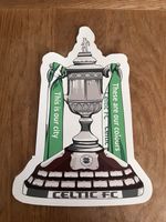 Celtic Fc Scottish Cup Stickers 