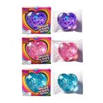 Heart Squishy Nee Doh Sensory Toys Needohs Fidget Anxity Groovy Glitter Gifts