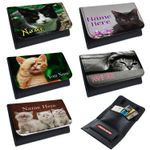 Personalised Tobacco Pouch Cat Rolling Baccy Wallet Smoking Gift Kittens Ladies
