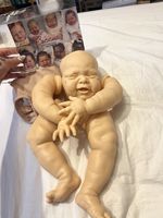 Ciccia Vincenzina Care Reborn Kit, Brand New With Coa And Cloth Body