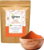 ORGANIC  Cayenne Pepper Powder Premium Quality Soil Association Certified