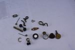 Jewelry Makings & Button Holes Includes Goldplated Vintage Lot of Broken Parts