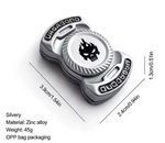 3-In-1 Fidget Spinner Toy Zinc Alloy EDC Fingertip Gyro Stress Relief Anxiety UK