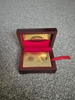 24K Gold Plated Playing Cards Poker Deck £50 Pound Design Luxury Cards In Box