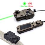 SOTAC Metal PERST-4 Aiming IR / Green Laser Sight W/ KV-D2 Tactical Switch Reset