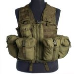 Military Modular System Army Tactical Vest Paintball Airsoft Webbing Olive Drab