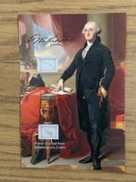 George Washington Hair Strand & Casket Relic Piece President POTUS USA America