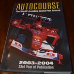 2003-2004 "AUTOCOURSE" GRAND PRIX ANNUAL. Foreword by Micheal Schumacher